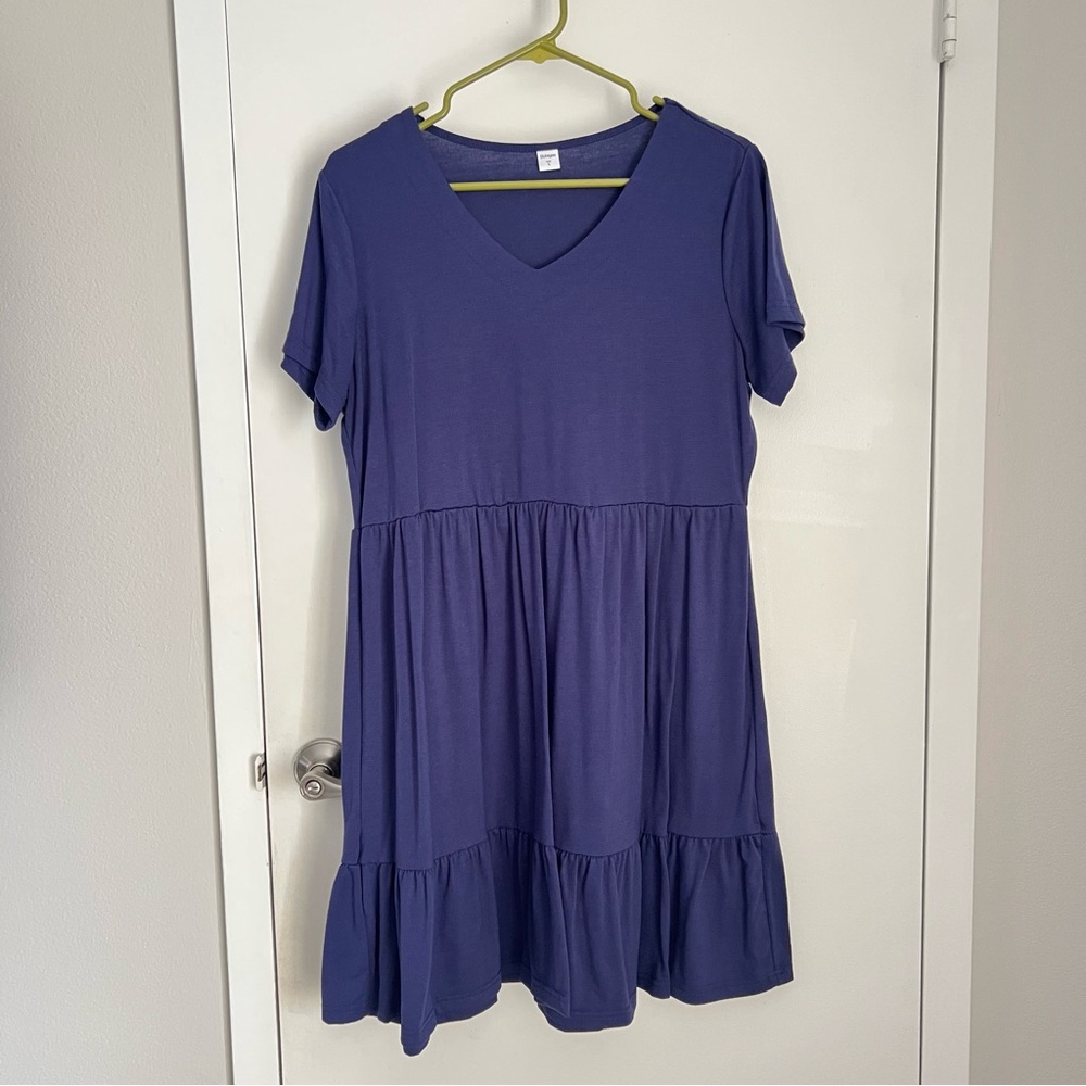 Navy Blue Casual Dress